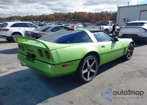 1986 Chevrolet Corvette из США, поврежденный, VIN 1G1YY0787G5118544